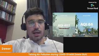 Abid Omar discussing air quality related issues!