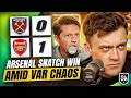 VAR CHAOS GIVES ARSENAL TITLE ARSENAL 1 0 WEST HAM THE CLUB LIVESTREAM HIGHLIGHTS 