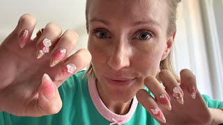 ASMR Over Explaining While Doing My Nails 💅 Wealth