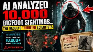 AI Analyzed 10,000 Bigfoot Sightings… The Final Discovery Terrified Scientists