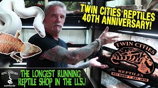 THE LONGEST RUNNING REPTILE SHOP IN THE U.S.! (Twin Cities Reptiles 40th Anniversary)