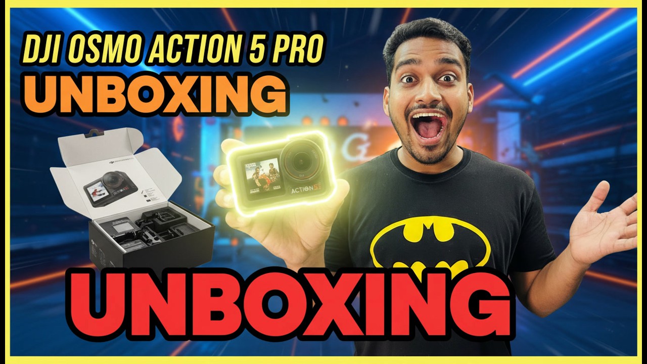 Unboxing Of My DJI Action Camera😍||Sabu kichi odia ree❤️