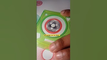 ⭕#spirograph #spirographbykamal #satisfying #asmr #pattern #skills #india #usa #impossible #art #fyp