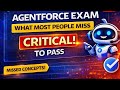 The Concepts Most People Miss (And Why They Fail): Agentforce Specialist Exam