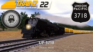 UP 3718 (Trainz 2022)