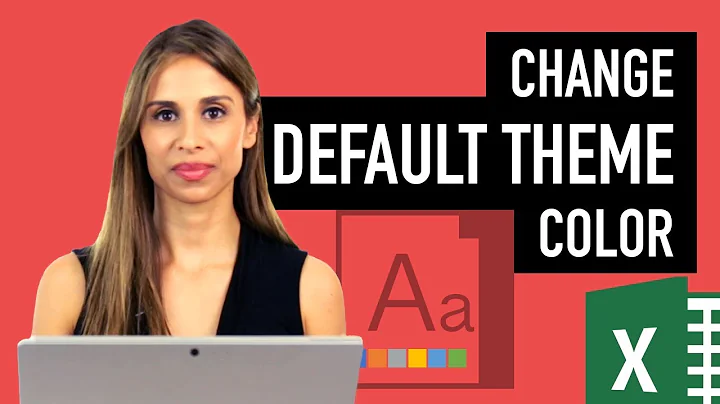 How to set Default Workbook Theme in Excel and how this could help you save time