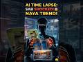 AI Time Lapse Video – Naya Trend Jo Sabko Shock Kar Raha Hai 😱#youtubeshorts #blackai #aiwebsites