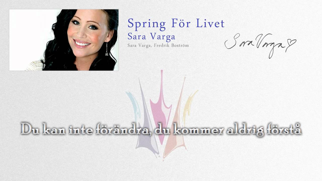 Sara Varga Spring För Livet