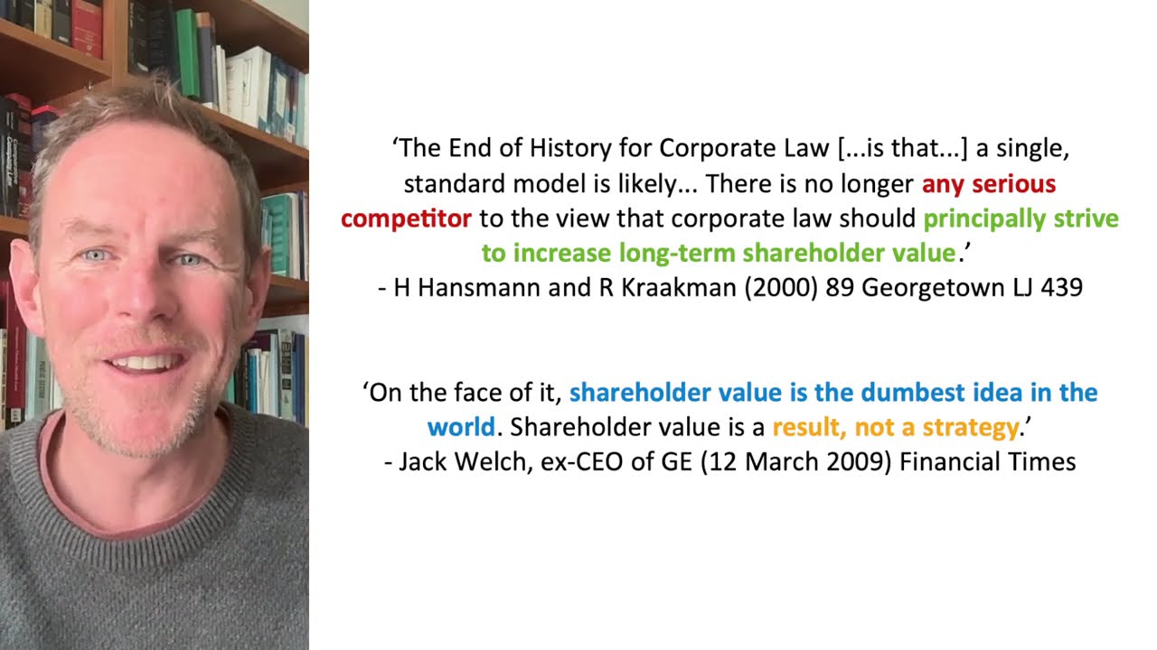 1. History of enterprise law, introduction
