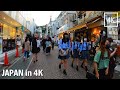 Japanese school girl's popular town in Tokyo. Harajuku | Walk Japan 2021［4K］