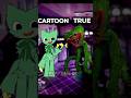 Poppy playtime character cartoon VS true #poppyplaytime #allcharacter #games #edit #viral #shorts