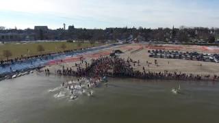 Polar Bear Plunge, Sheboygan WI 1/1/17