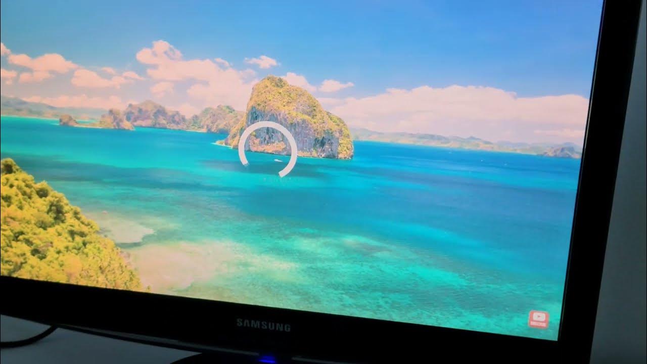 Samsung 24 Monitor B2430L DVI and VGA Syncmaster - YouTube