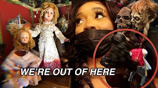 we went to a haunted escape room \& immediately regretted it | courtreezy 2.0