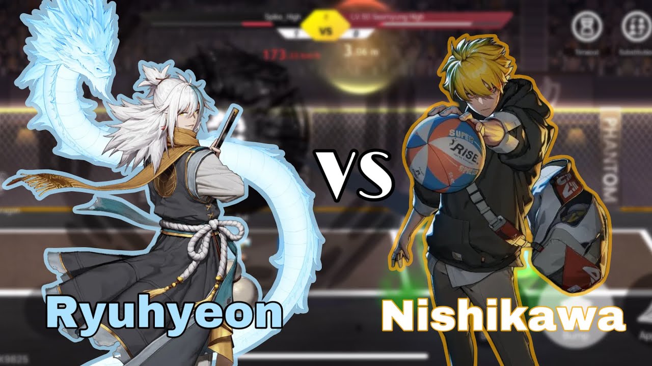 Ryuhyeon Chief Disciple🐉 vs High School Nishikawa⚡️Review 