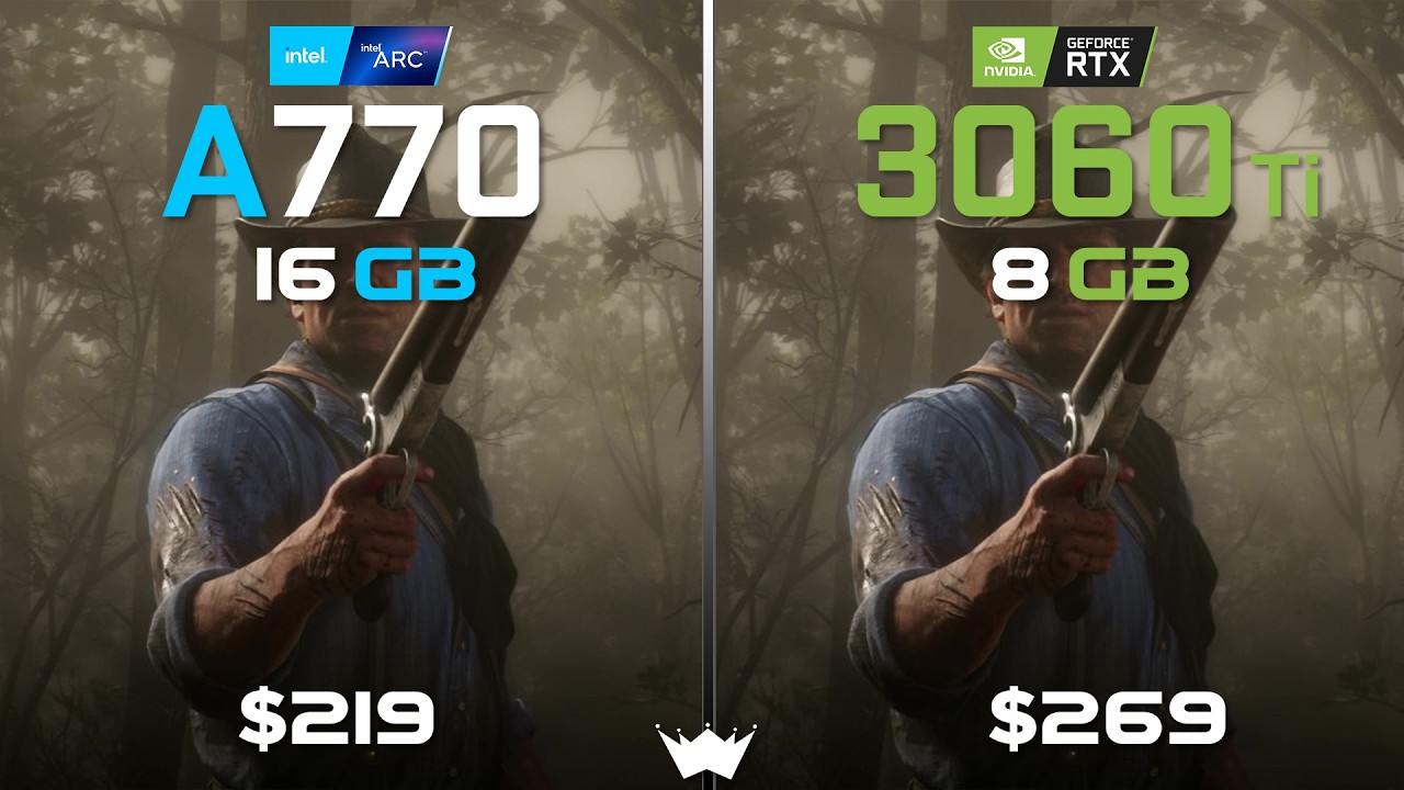 ARC A770 16GB vs RTX 3060Ti 8GB | Tested in 10 Games | 1080P - YouTube