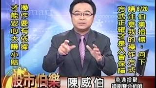 20150820 1700 陳威伯 股市伯樂