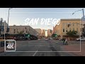 Driving Downtown San Diego&#39;s Night 4K - &quot;Night Adventure&quot;, California