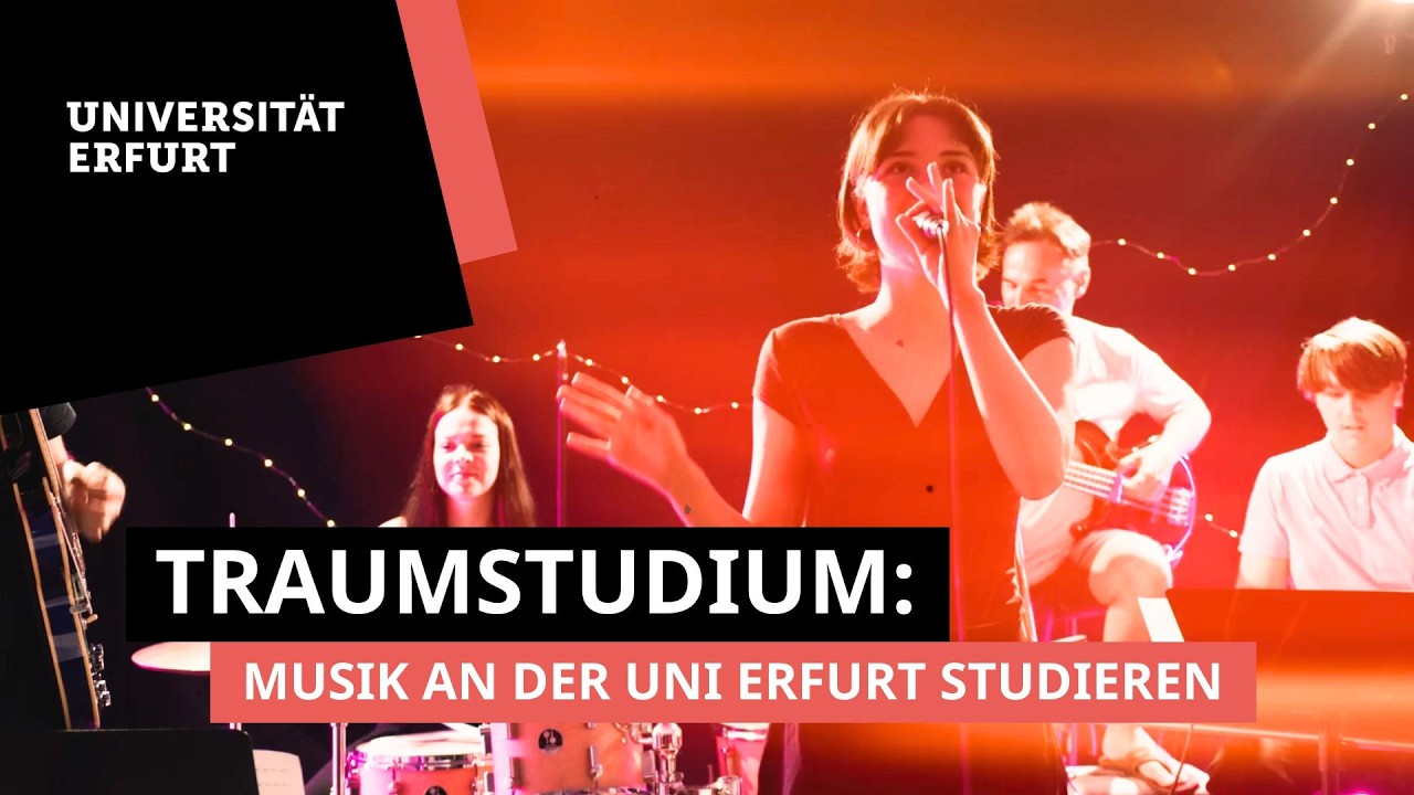 Traumstudium Musik: Bachelor-Studiengang Musik an der Uni Erfurt studieren