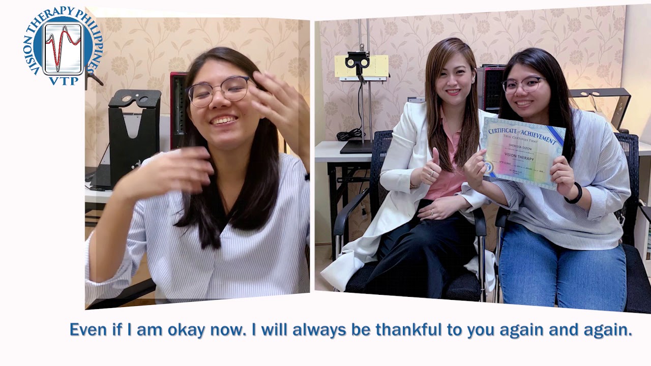 Vision Therapy Success Story Strabismus Exotropia Eye Turn Outward Vision Therapy Philippines