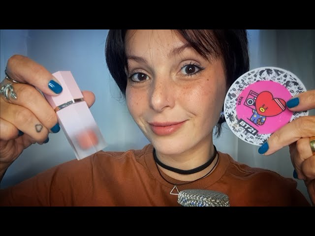 ASMR maquinando amiga pra festa 💄🖌#asmrmakeup