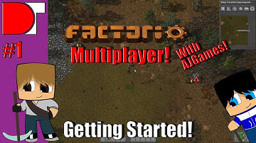 Getting started! - Factorio Multiplayer with AJGames - EP 1!