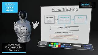 AFPro Tutorials - 20 - Hand tracking and gestures