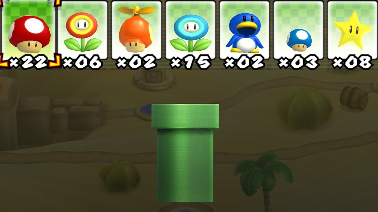 What happens when a Pipe uses Mario's Power-Ups?