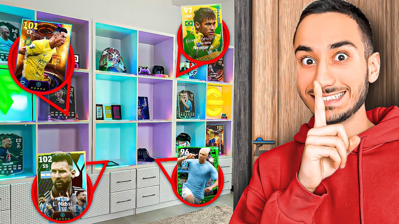 داداشم کارت های ای فوتبالمو توی اتاق قایم کرد😳رونالدو کجاس؟