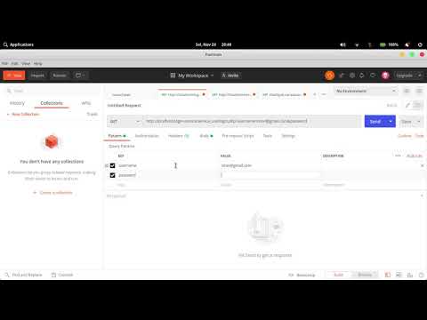 Testing Login API For Android App