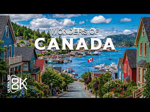 Wonders of Canada – Explore Lakes, Forests, and Breathtaking Landscapes | Travel Video 4K