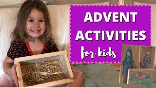 ADVENT ACTIVITIES FOR KIDS // ADVENT FOR KIDS // CATHOLIC ADVENT ACTIVITIES