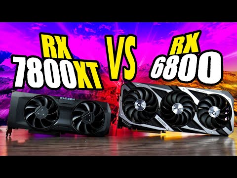 ¿Cuál es MEJOR por tu DINERO? AMD Radeon RX7800XT versus Asus STRIX RX6800 - DrogaDigital