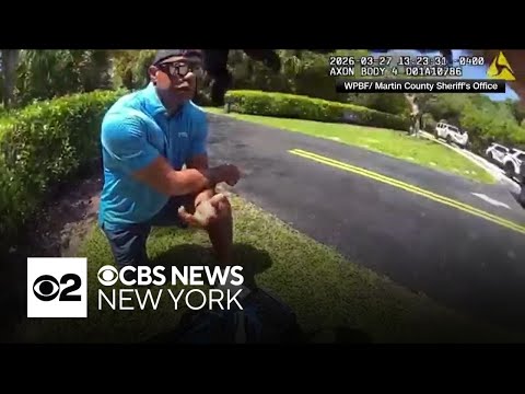 Police body camera video shows arrest of Tiger Woods in Florida