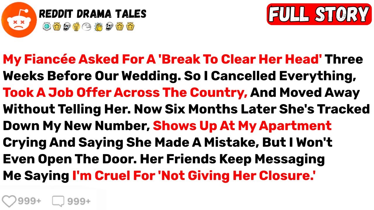 Three weeks before our wedding, Natalie needed a break. Not a breakup, she said. Just a pause. She hugged me like a friend at the airport and left. I told no one for three days—saying it out loud...