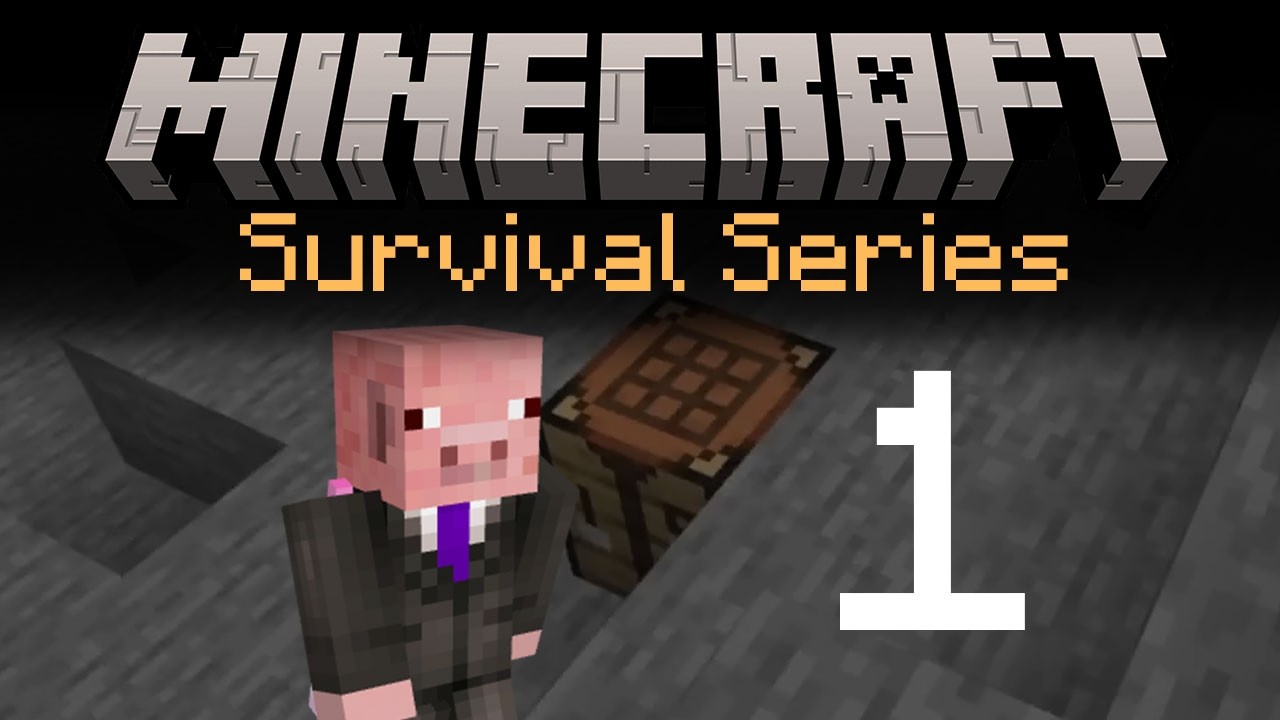[Part 1] Minecraft Survival! - Getting Started - YouTube