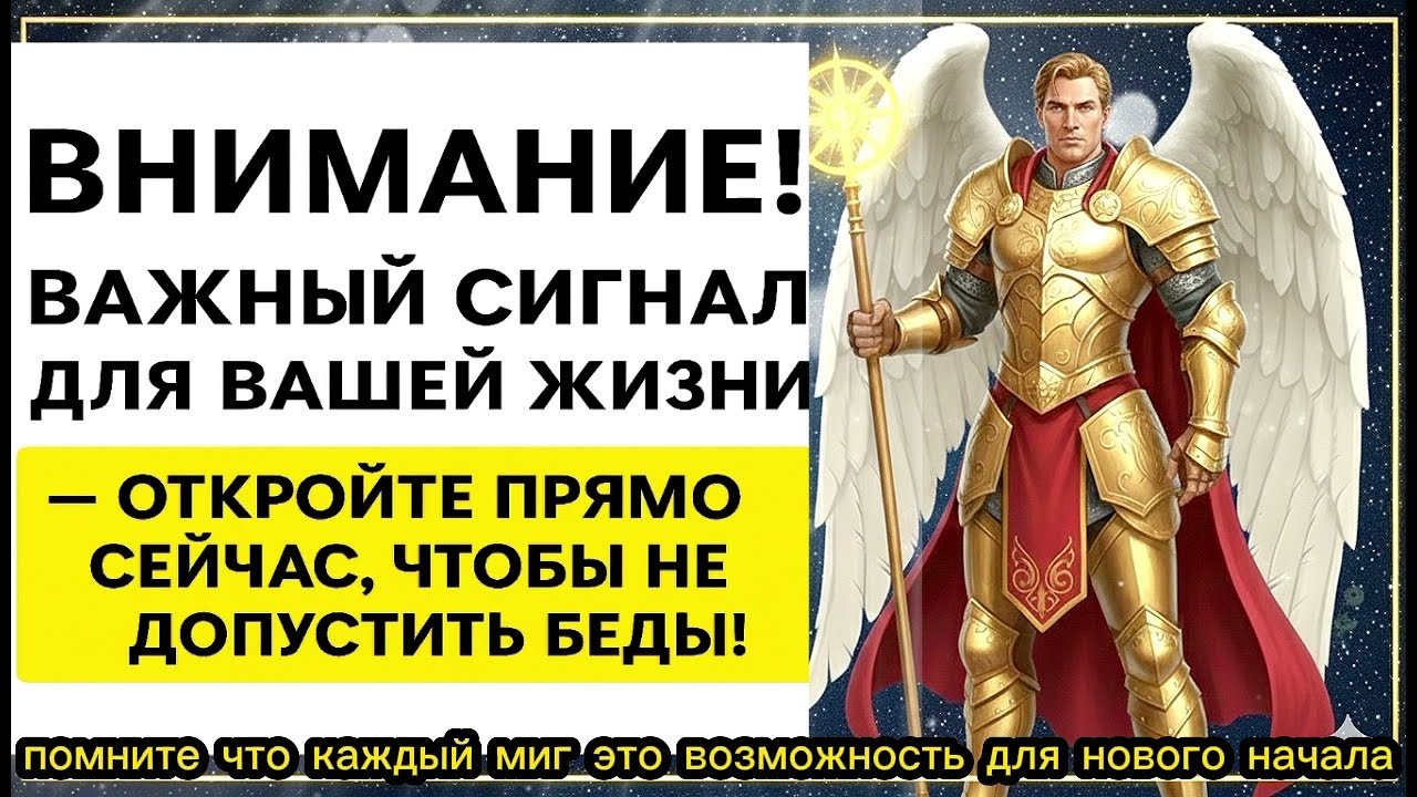 ВНИМАНИЕ! ВАЖНЫЙ СИГНАЛ ДЛЯ ВАШЕЙ ЖИЗНИ – ОТКРОЙТЕ ПРЯМО СЕЙЧАС, ЧТОБЫ НЕ ДОПУСТИТЬ БЕДЫ!