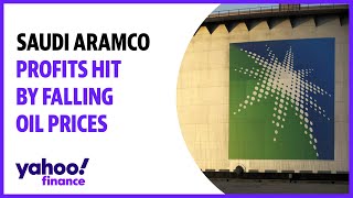 Saudi Aramco profits hit by falling oil prices
