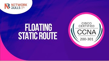 CCNA 200 - 301 - Lesson 74: Floating Static Route