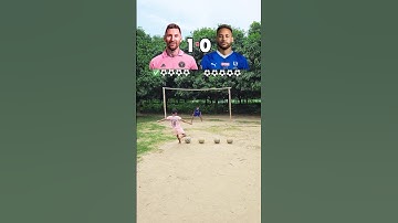 Messi vs Neymar Jr GOALKEE SUITS CHALLENGE ⚽🥅🥅 #shorts #messi #neymar #video #trending #football #vs