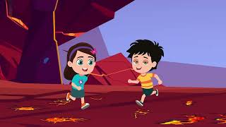The Cracks Are Lava Jump & Dance Song For Kids Baabee Tv