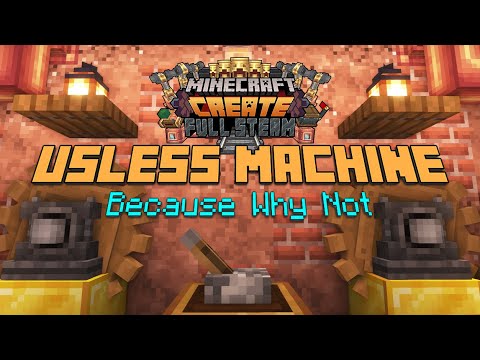 Useless Machine In Minecraft | Create 0.5