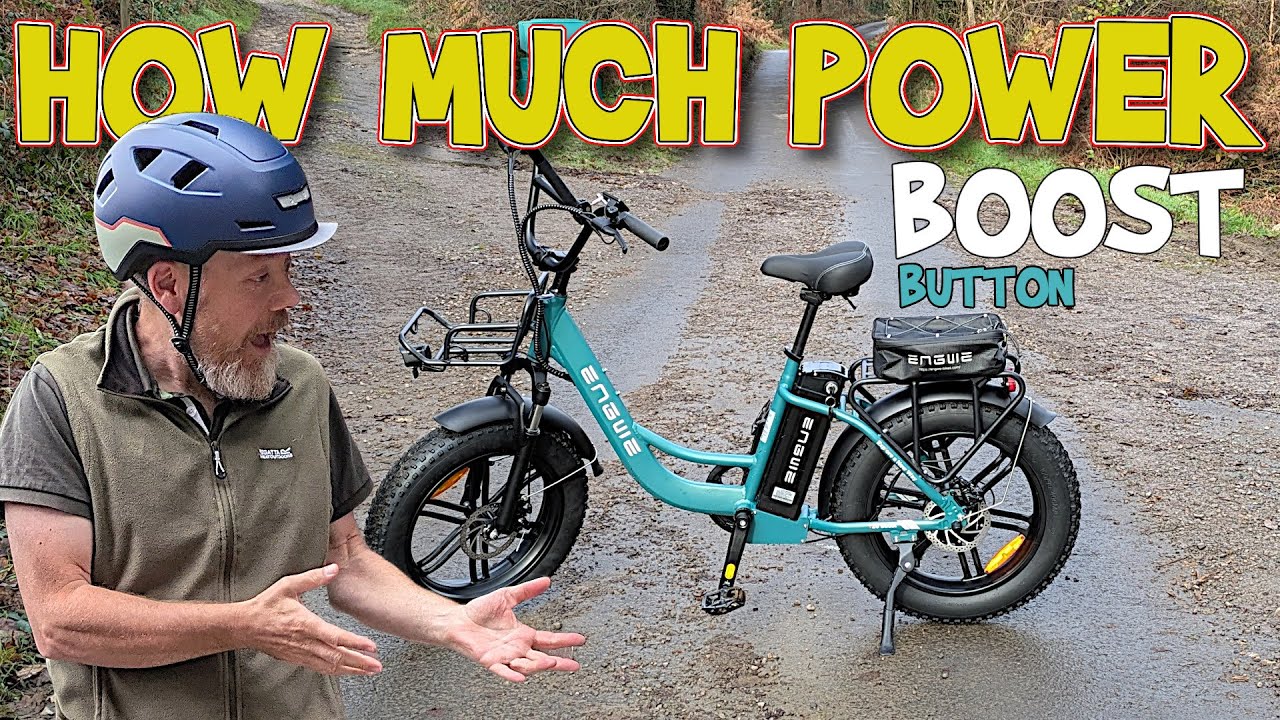 How Much Power Does The ENGWE L20 BOOST Button give you when using Only the Torque Sensor