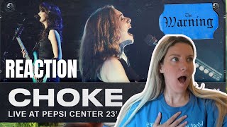 ITALIAN REACTS to THE WARNING - CHOKE for the first time!!!