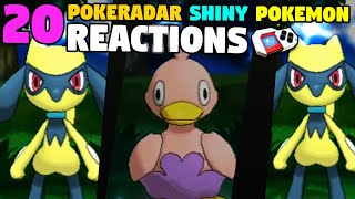 20 Pokeradar Shiny Pokemon Live Reactions! Pokemon X and Y Shiny Pokemon