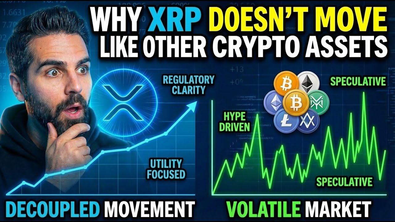 XRP Doesn’t Move Like Other Crypto Assets
