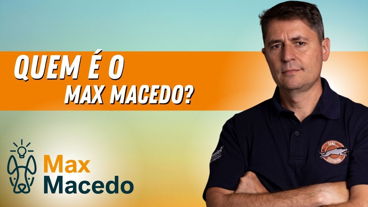 Quem é o Max Macedo? Trecho da entrevista no PODCAST Resenha de Cão ...