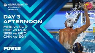 Afternoon Session | Day 3 | Groups | World Aquatics Men's U16 Water Polo Championships 2026 Afternoon Session | Day 3 | Groups | World Aquatics Men's U16 Water Polo Championships 2026