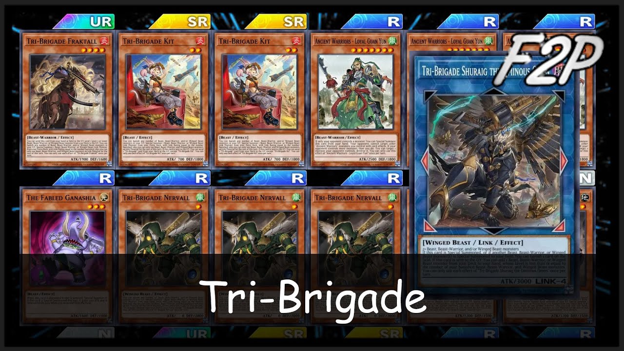 yugioh pure tri brigade deck Pure Tri-Brigade Deck List and Card Guide