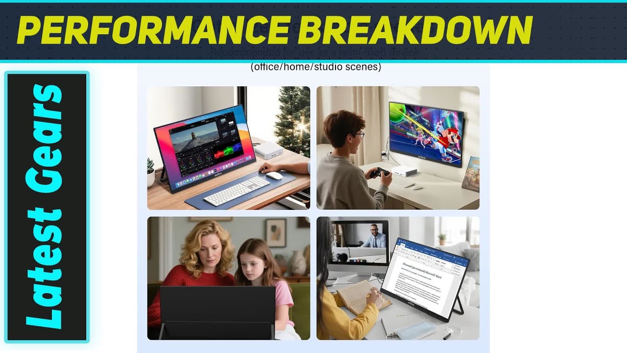 Innoview 23.8 4K Portable Monitor: A Massive Mobile Display Powerhouse!